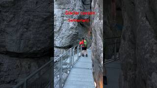 Glacier canyon Grindelwald Switzerlandtrending subscribe travel [upl. by Savage414]