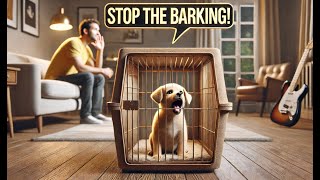 What To Do When Puppy Barks In Crate [upl. by Longmire]