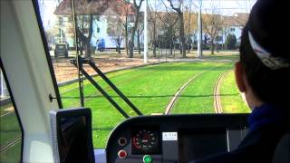 Debrecen új villamosvonala  New tram line  Neue Straßenbahnlinie  CAF Urbos tram [upl. by Dorcy]