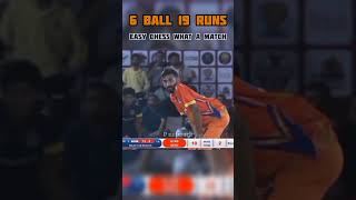 6 BALL 19 RUNS EASY CHESS WHAT A MATCH 7070sportslive cricketnetwork pnetwork tennisballcricket [upl. by Hollander]