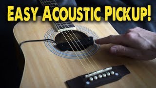 Electrify Your Acoustic for Less Than 20  Demo  Review [upl. by Nanaek]