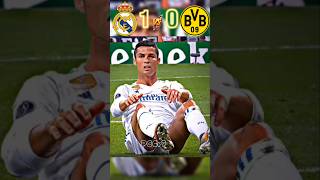 Real Madrid 🆚 Dortmund highlights 31 Imaginary ucl match short shorts shortsfeed ronaldo [upl. by Emya]