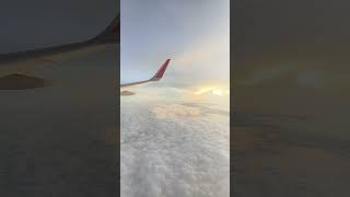 Cloud View from Aeroplane। देखो हवाई जहाज से बादलों का मनमोहक दृश्य ।aircraft cloudview airindia [upl. by Eniamirt547]