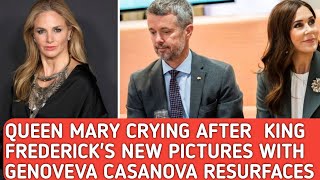 Queen mary CRYING after king FREDERICKS new pictures with Genoveva Casanova resurfaces [upl. by Matland551]