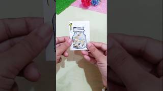 Cute mini book 🌌 mini notebookhow do make mini notebookpaper craft diy shorts trending [upl. by Nyleaj948]