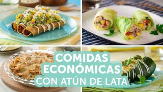 Comidas económicas con atún de lata  kiwilimón [upl. by Hewe285]