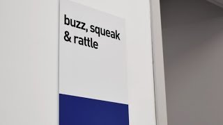 Buzz Squeak and Rattle BSR Testing  Sound Measurement [upl. by Ahsinam324]