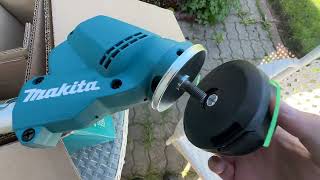 Makita DUR192LZ Unboxing and Assembly  Electric Trimmer [upl. by Adlev]