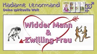 Widder Mann amp Zwillinge Frau Liebe und Partnerschaft [upl. by Drofliw]