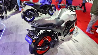 2024 Yamaha FzsV4 New Matte white color Price start  129 lacs [upl. by Washington]