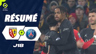 RC LENS  PARIS SAINTGERMAIN 0  2  Résumé  RCL  PSG  20232024 [upl. by Hgielar513]