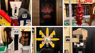 All LEGO DOCTOR NOWHERE creatures  Doctor Nowhere’s Cursed World 4 [upl. by Melas124]