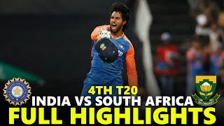 India vs South Africa Full Highlights 4th T20 2024  IND VS SA [upl. by Aneertak410]