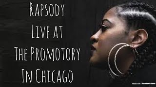 Rapsody live at the promotory chicago [upl. by Minsat]