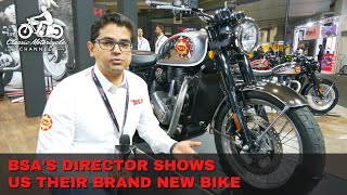 New BSA Gold Star Motorcycle  Detailed Look At Motorcycle Live 2021 [upl. by Bender]