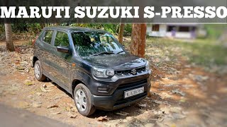 MARUTI SUZUKI SPRESSO VXI PLUS DETAILED MALAYALAM REVIEW [upl. by Ahsenwahs]