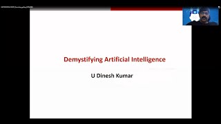 Masterclass on Demystifying Artificial Intelligence [upl. by Ttenrag]