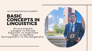 Basic Concepts in Linguistics Structulism Langue vs Parole Signifier vs Signified [upl. by Eiliak176]