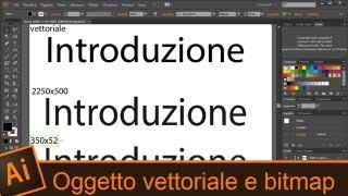 Video corso di Illustrator CC  lezione 2  Oggetto vettoriale e bitmap [upl. by Fagaly951]