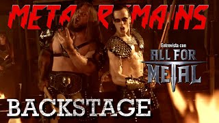 Interview with Tetzel and Antonio from All For Metal Subtitled Backstage [upl. by Porche]