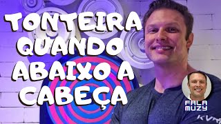 O QUE FAZER QUANDO SENTE TONTEIRA AO ABAIXAR A CABEÇA paulomuzy treino academia [upl. by Erskine]