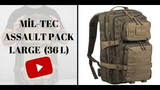 MİLTEC ASSAULT PACK LARGE 36L  MİLTEC ASSAULT PACK LARGE 36L TACTİCAL BACKPACK [upl. by Remmus]