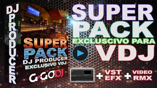 Descarga Super Pack para Vídeo DJ VDJ  Vídeo Remix [upl. by Airdnua685]