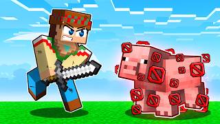 ¡Minecraft PERO NO podemos MATAR 😩🚫💀 SILVIOGAMER MINECRAFT PERO [upl. by Redneval]