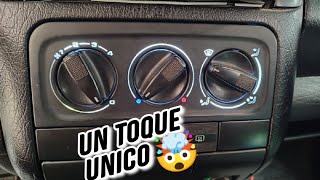 COMO ILUMINAR EL CLIMA DE UN JETTA O GOLF MK3 [upl. by Atinreb]