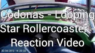 Codonas  Looping Star Rollercoaster  On Ride POV [upl. by Marcella665]