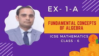 Fundamental Concepts of Algebra EXERCISE1A [upl. by Kerianne]