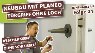 Türgriff montieren  Tür schließen ohne Schlüssel [upl. by Imar]