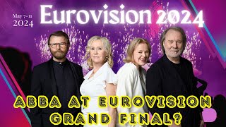 Revealed Secret ABBA at the FINALE of Eurovision 2024 [upl. by Ridley]