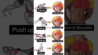 Push up exercise 💪 shorts gym motivation viral workout [upl. by Rehpitsirhc]