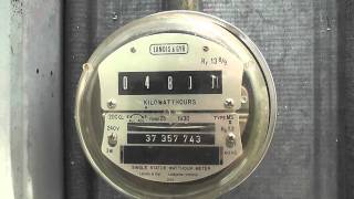 Landis amp Gyr MS  Watthour meter [upl. by Libbna238]