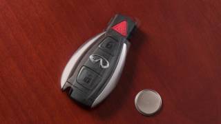 2018 INFINITI QX30  Intelligent Key Remote Battery Replacement [upl. by Nidya907]