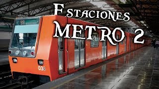 ¿Qué significan las estaciones del Metro CDMX Parte 2 [upl. by Anaitit]