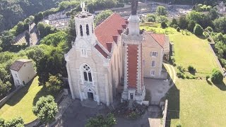 ACTUA DRONE et Notre Dame de Pipet  Vienne  Isère  France [upl. by Ahsekim]