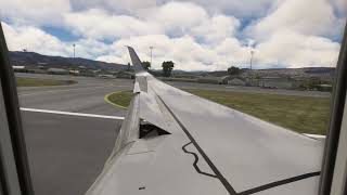 Landing at Toncontin in Honduras  Flight Simulator Window View [upl. by Hauge]