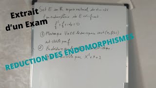 Réduction des endomorphismesExercice Corrigé 3 [upl. by Ellon]