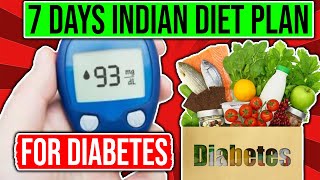 Type 2 diabetic diet plan in hindi  Diabetes diet chart routine for 1 week [upl. by Aiyt]