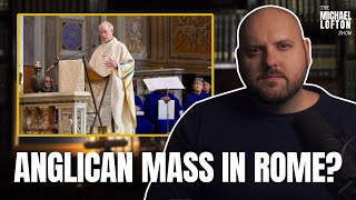 Anglican Archbishop Celebrates Mass in Rome [upl. by Sedgewick365]