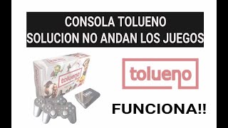 Consola Tolueno Solucion No Andan los Juegos [upl. by Torray973]