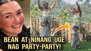 BABY BEAN NAGSAYAWAN KASAMA ANG NINANG UGE KAHIT ANG INIT NG ARAW L ANGELICA PANGANIBAN [upl. by Ailahtan]