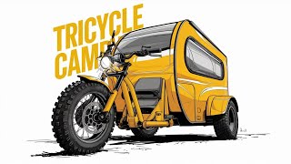 NEW Tricycle Camper Revolutionizing Compact Adventure Travel [upl. by Lemuel646]