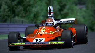 Niki Laudas Ferrari 312T at the Nordschleife Assetto Corsa [upl. by Annaillil]