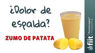 Cuida tu salud y tu espalda con zumo de patata cruda [upl. by Kirch]