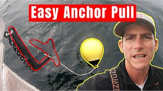 How to Pull Anchor with an Anchor Ball No Windlass [upl. by Innavoeg]