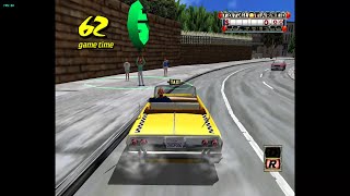 Crazy Taxi but I can only pick GREEN CUSTOMERS [upl. by Yroc]