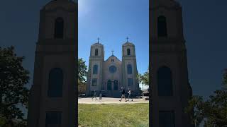 St Cajetan’s turned 100 years old last week 🎉 denver historical architecture collegecampus [upl. by Annil]